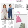 Cartamodelli Burda Neonati|Bambini>Salopette / gonna