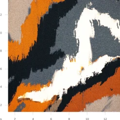 Giesse Scampoli Fantasie Moda>SETA PURA STAMPA DIGITALE GEOMETRICO