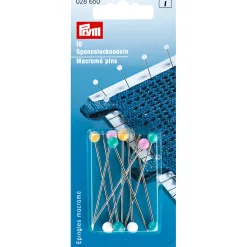 Giesse Scampoli Aghi, Spilli E Magneti>Spilli testa piatta macramè 1,15x55mm