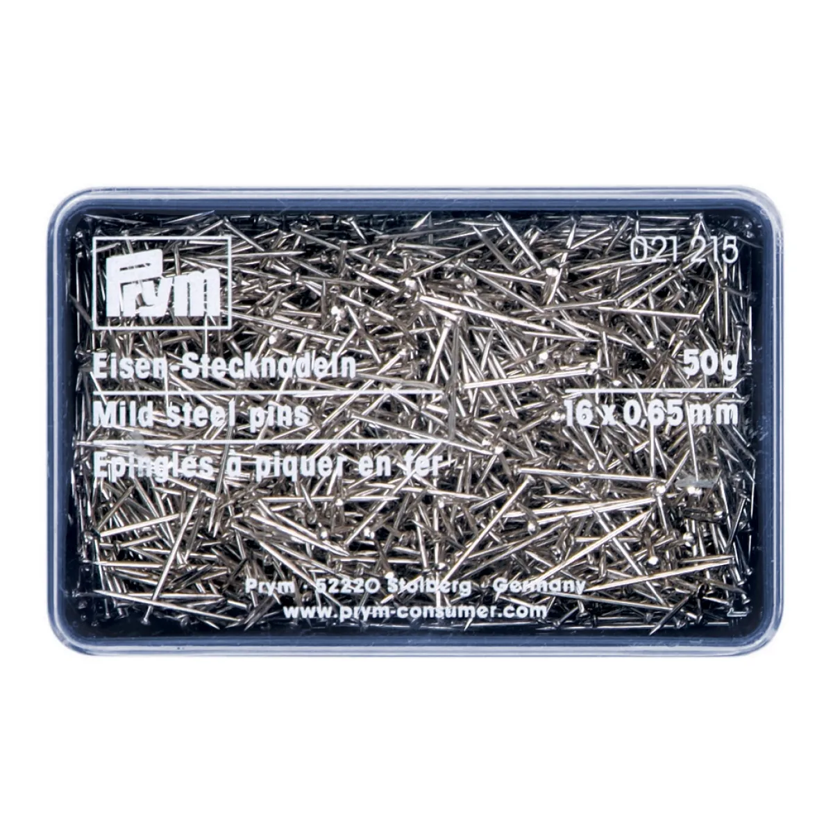 Giesse Scampoli Aghi, Spilli E Magneti>Spilli 0,65x16mm argento