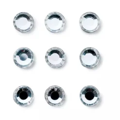 Giesse Scampoli Accessori Hobbistica E Bomboniere>Strass ferro rotondo 5mm argento