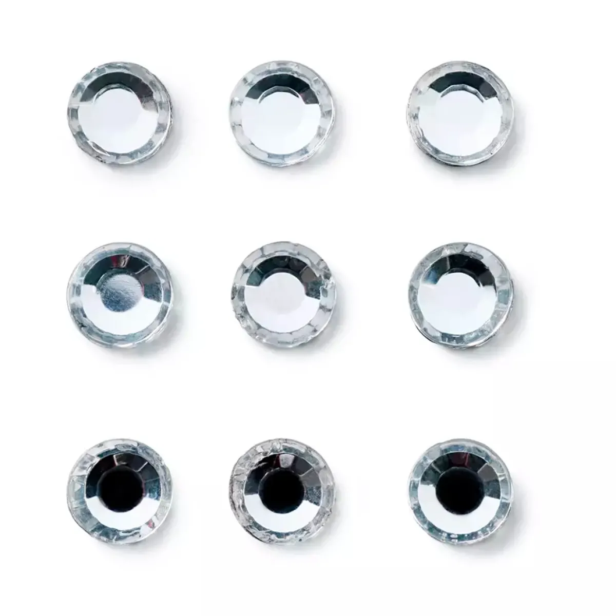 Giesse Scampoli Accessori Hobbistica E Bomboniere>Strass ferro rotondo 5mm argento