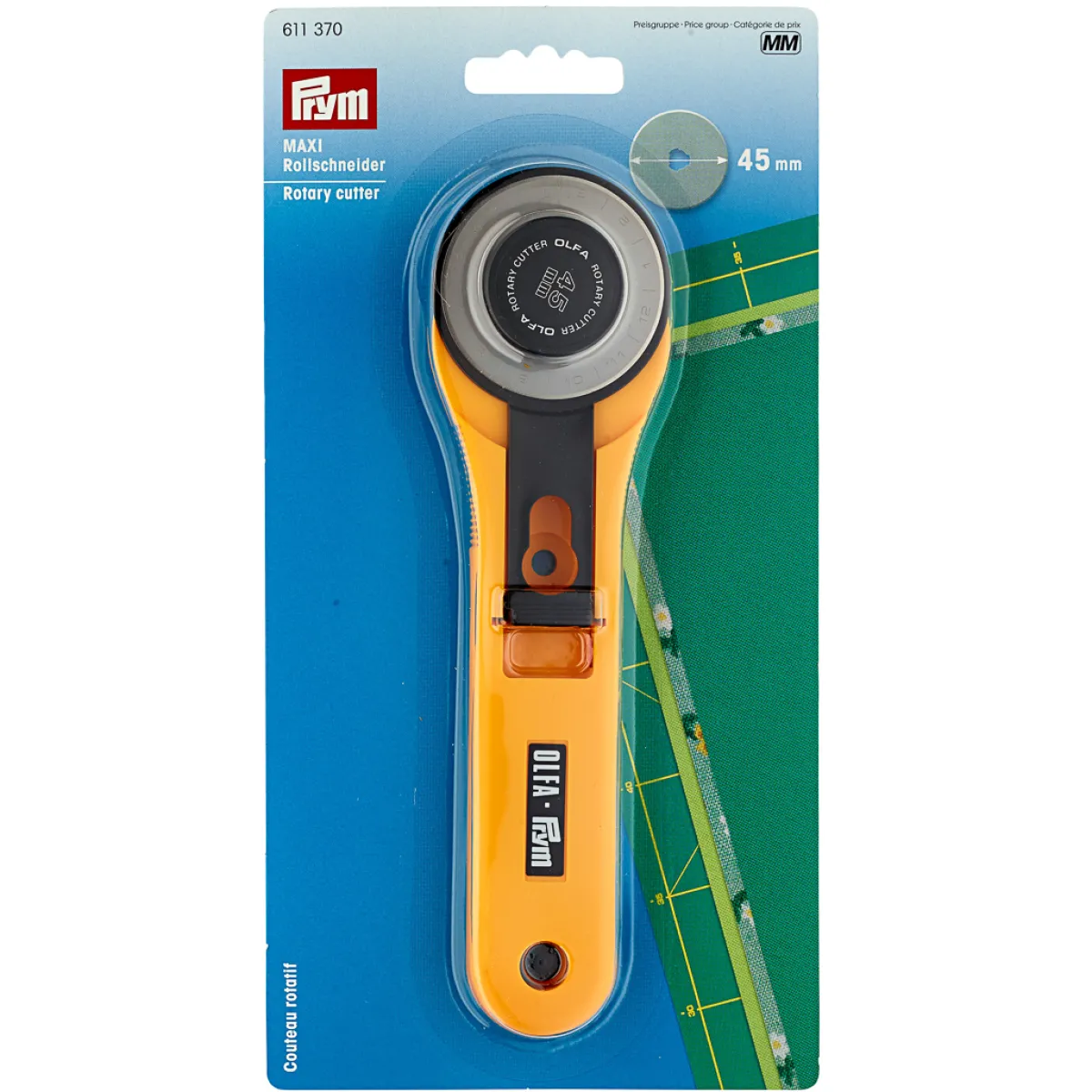 Giesse Scampoli Accessori Per Il Cucito|Accessori Hobbistica E Bomboniere>Taglierina Maxi 45mm