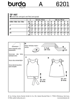 Giesse Scampoli Teenager>Tank Top - Forma svasata - con cintura