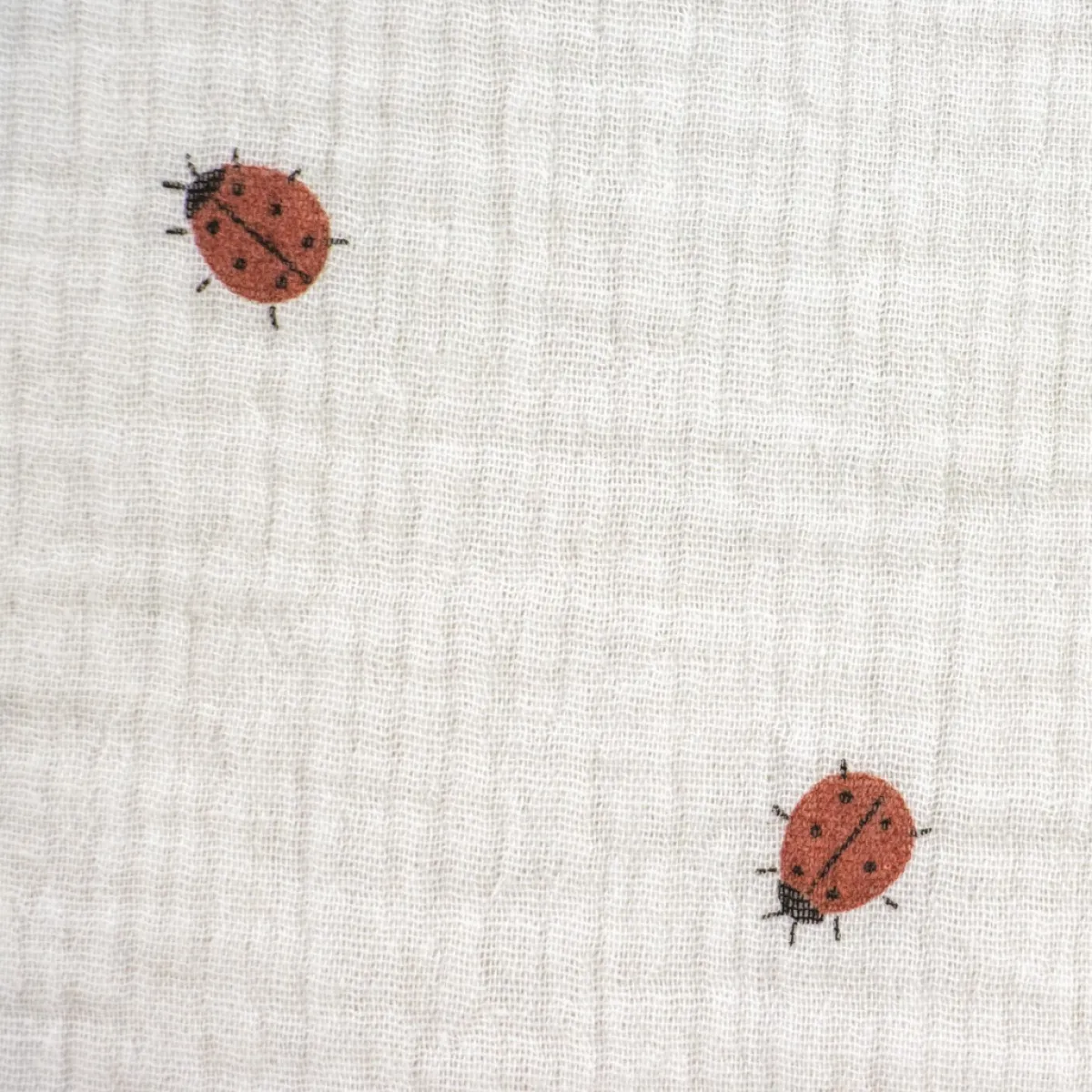 Bambino Giesse Scampoli Tessuti In Cotone|Fantasie Moda>TELA INDIANA FANTASIA COCCINELLE