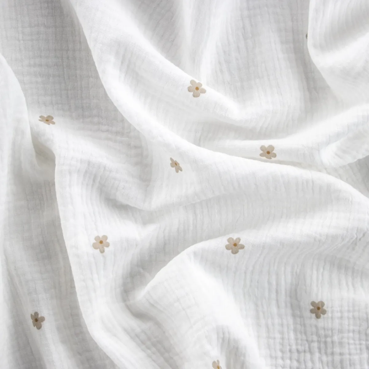 Bambino Giesse Scampoli Tessuti In Cotone|Fantasie Moda>TELA INDIANA FANTASIA MARGHERITINE