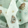 Bambino Giesse Scampoli Tessuti In Cotone|Fantasie Moda>TELA INDIANA FANTASIA SCIMMIETTE