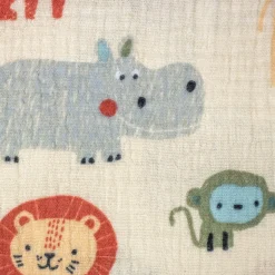 Bambino Giesse Scampoli Tessuti In Cotone|Fantasie Moda>TELA INDIANA FANTASIA ZOO