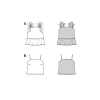 Giesse Scampoli Top|Abiti>Top