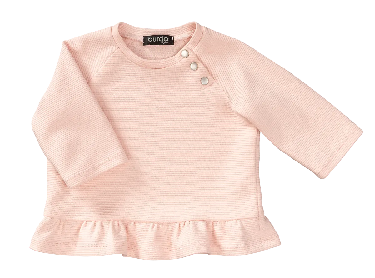 Cartamodelli Burda Neonati|Bambini>TOP CON CHIUSURA A SCATTO - PANTALONI