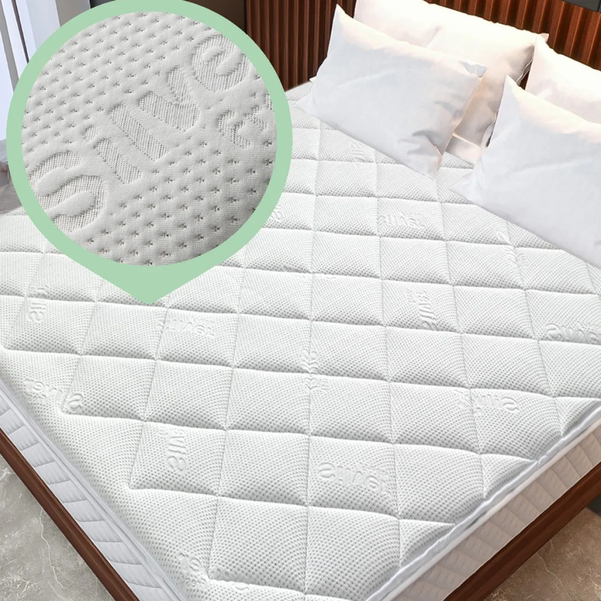 Giesse Scampoli Copriletti E Rivestimenti Per Materassi>topper silver singolo 80x200