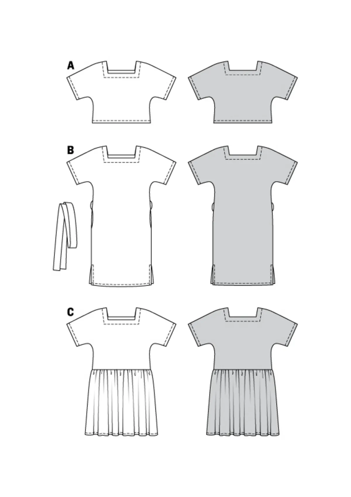 Giesse Scampoli Top|Abiti>Top Vestito
