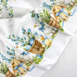 Giesse Scampoli Tovaglie Fantasia>TOVAGLIA BALZATA DOLCE PRIMAVERA