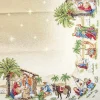 Giesse Scampoli Tovaglie Fantasia|Pannelli Per Cuscini>Tovaglia piazzata 100x100 Natività