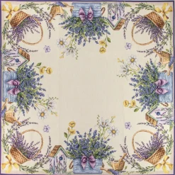 Giesse Scampoli Tovaglie Fantasia>TOVAGLIA PIAZZATA 100X100 PROVENZA