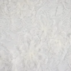 Giesse Scampoli Tessuti In Pizzo>TULLE APPLICATO MARNE SPOSA