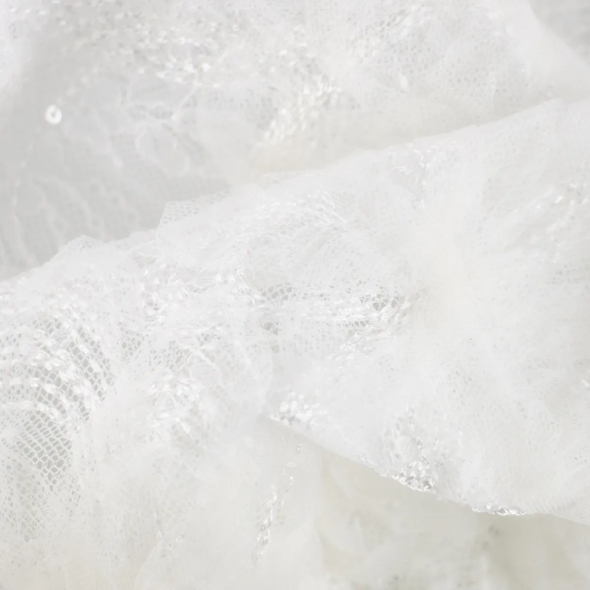 Giesse Scampoli Tessuti In Pizzo>TULLE APPLICATO MARNE SPOSA