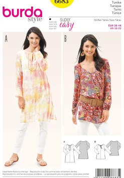 Cartamodelli Burda Top>tunica