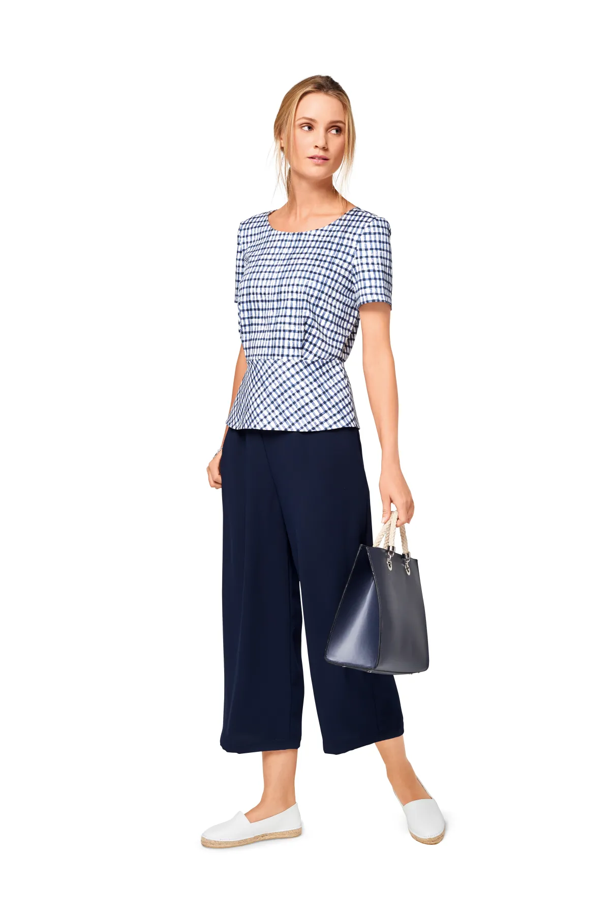Cartamodelli Burda Pantaloni>Tuta Camicetta Pantalone