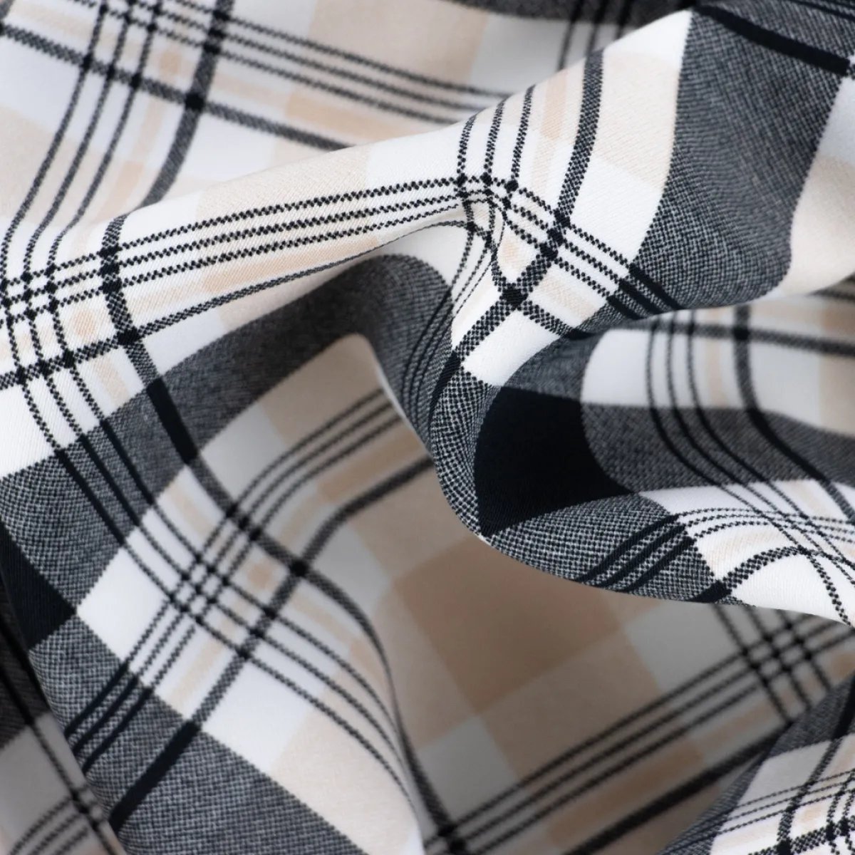 Giesse Scampoli Fantasie Moda>TWILL NICOLETTA SCOZZESE