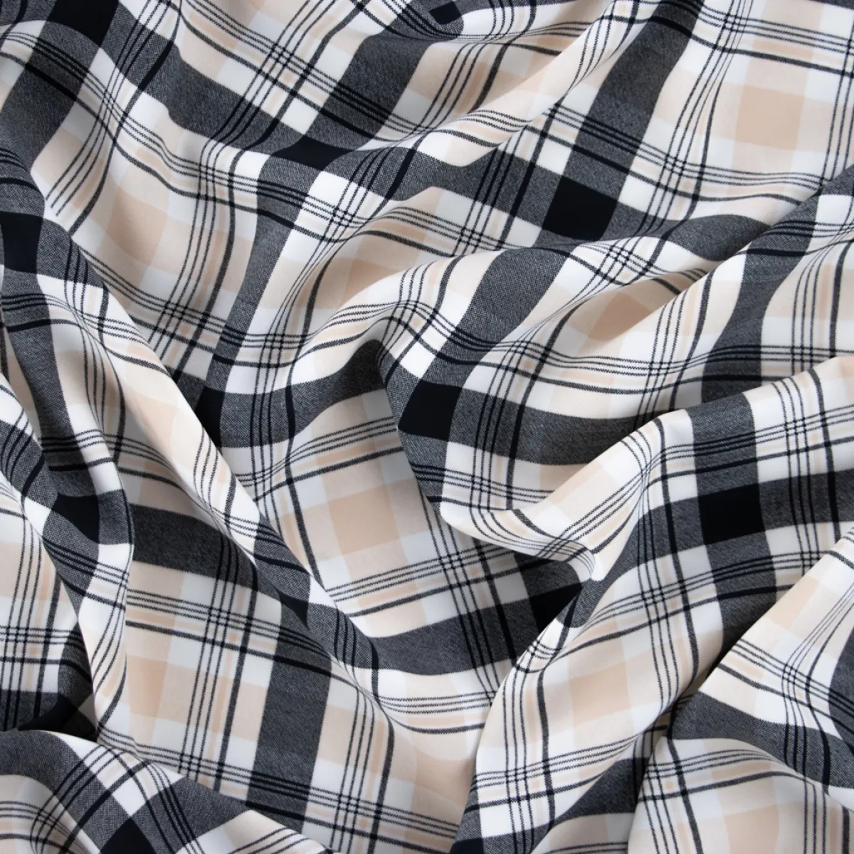 Giesse Scampoli Fantasie Moda>TWILL NICOLETTA SCOZZESE