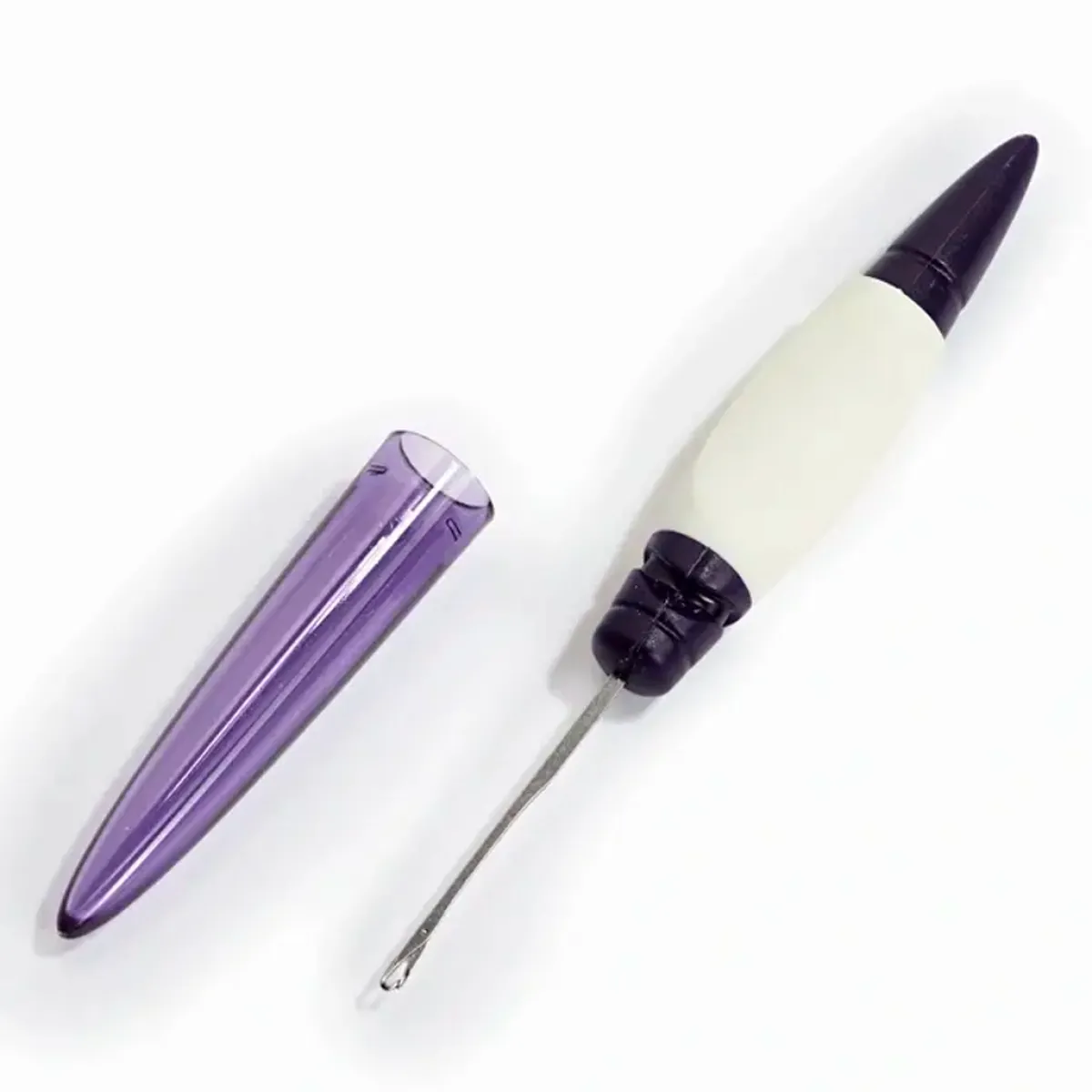 Giesse Scampoli Ferri E Uncinetti>Uncinetto rimagliatore fine ergonomic