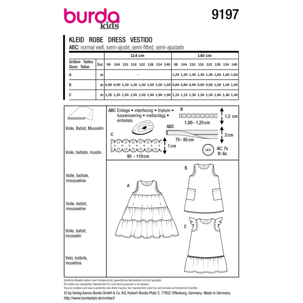 Giesse Scampoli Neonati, Bambini & Ragazzi>Vestito
