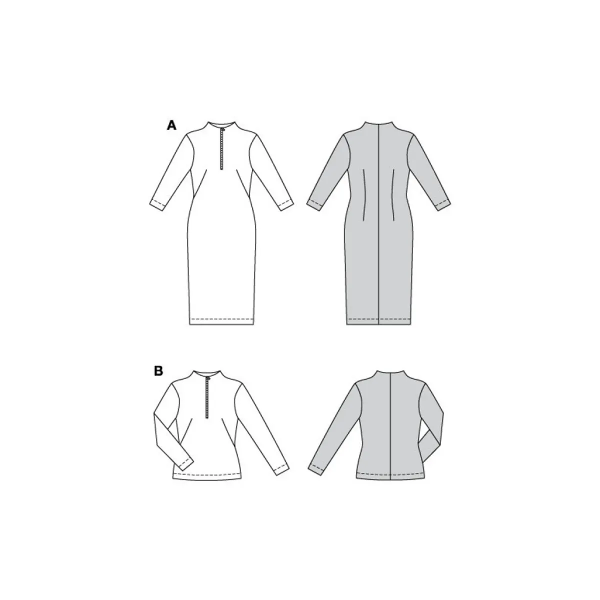 Giesse Scampoli Top|Abiti>Vestito Camicia