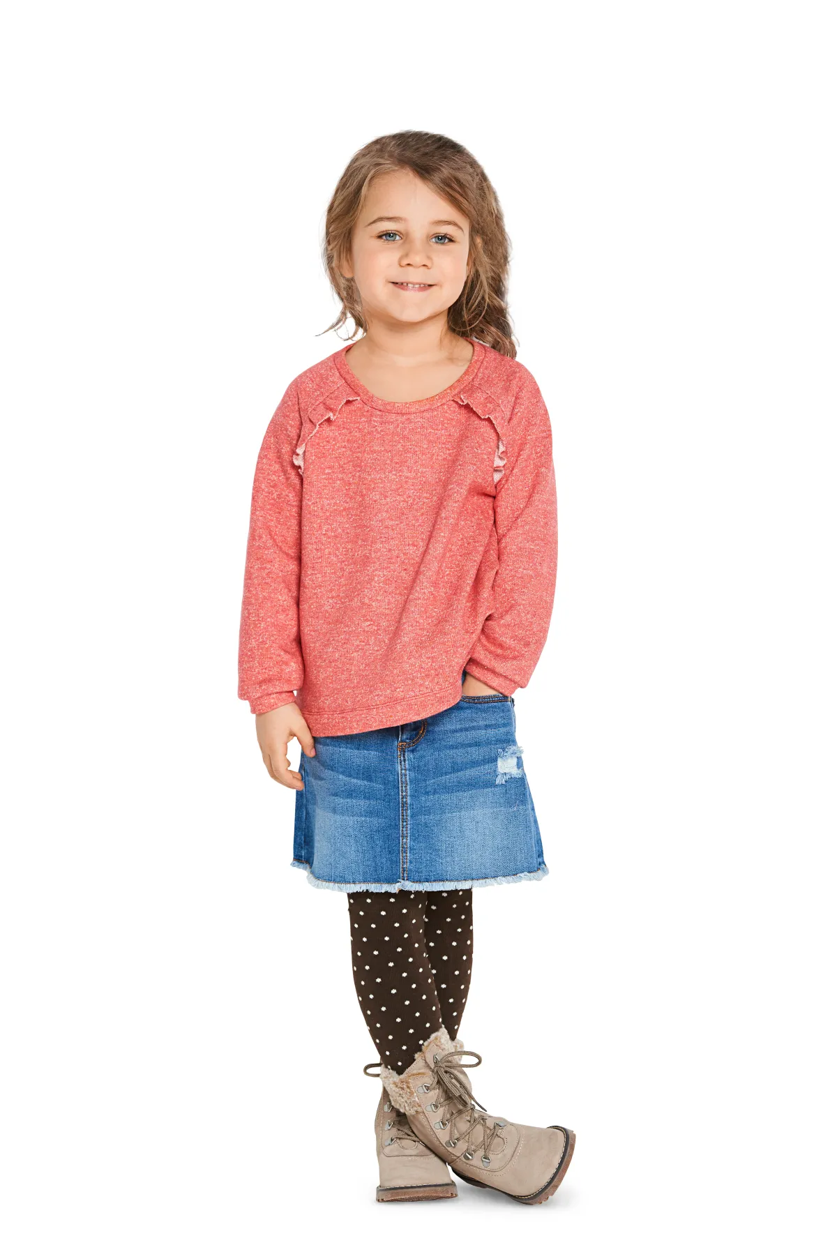Cartamodelli Burda Neonati|Bambini>Vestito da shrit, maglione, felpa con ca