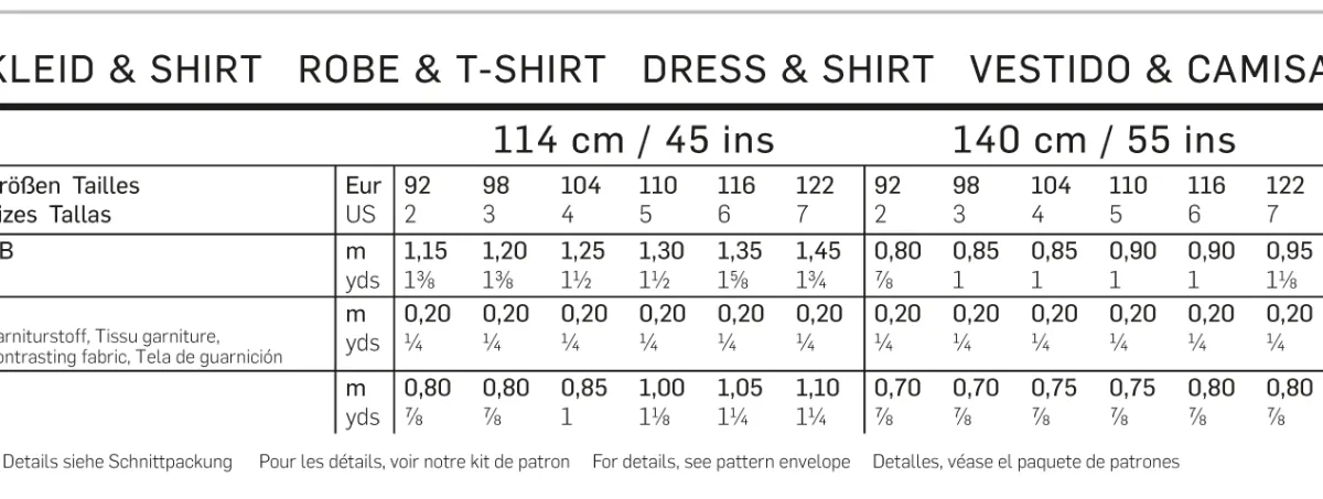 Cartamodelli Burda Neonati|Bambini>Vestito e camicia