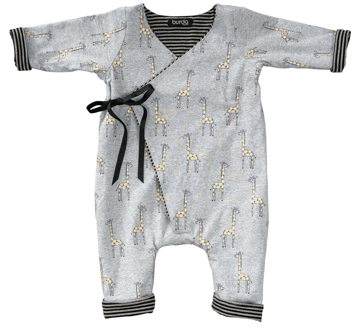 Cartamodelli Burda Neonati|Bambini>Wrap Rompers - Tuta